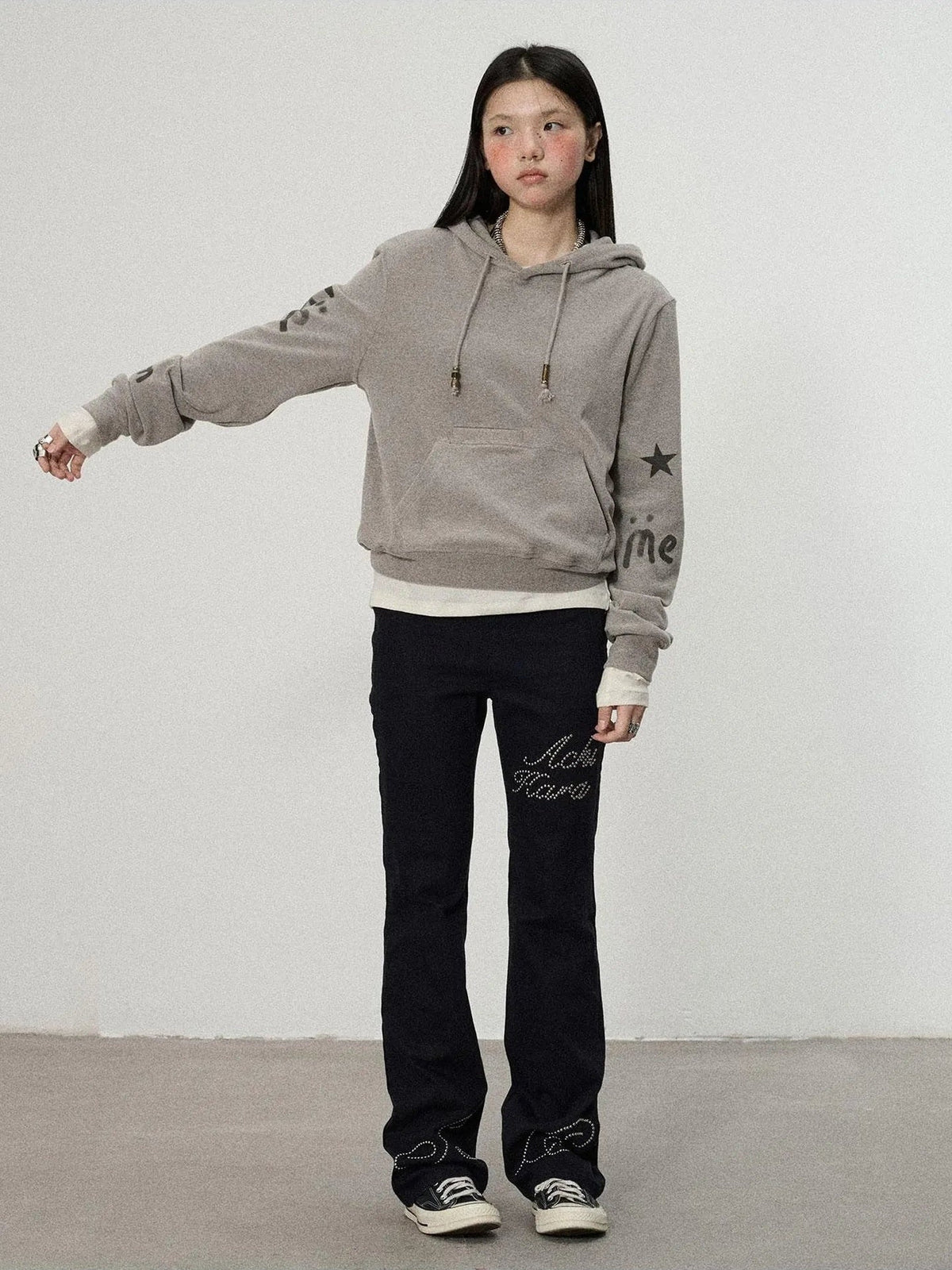 Cozy Fleece Hoodie For Thoughtful Comfort