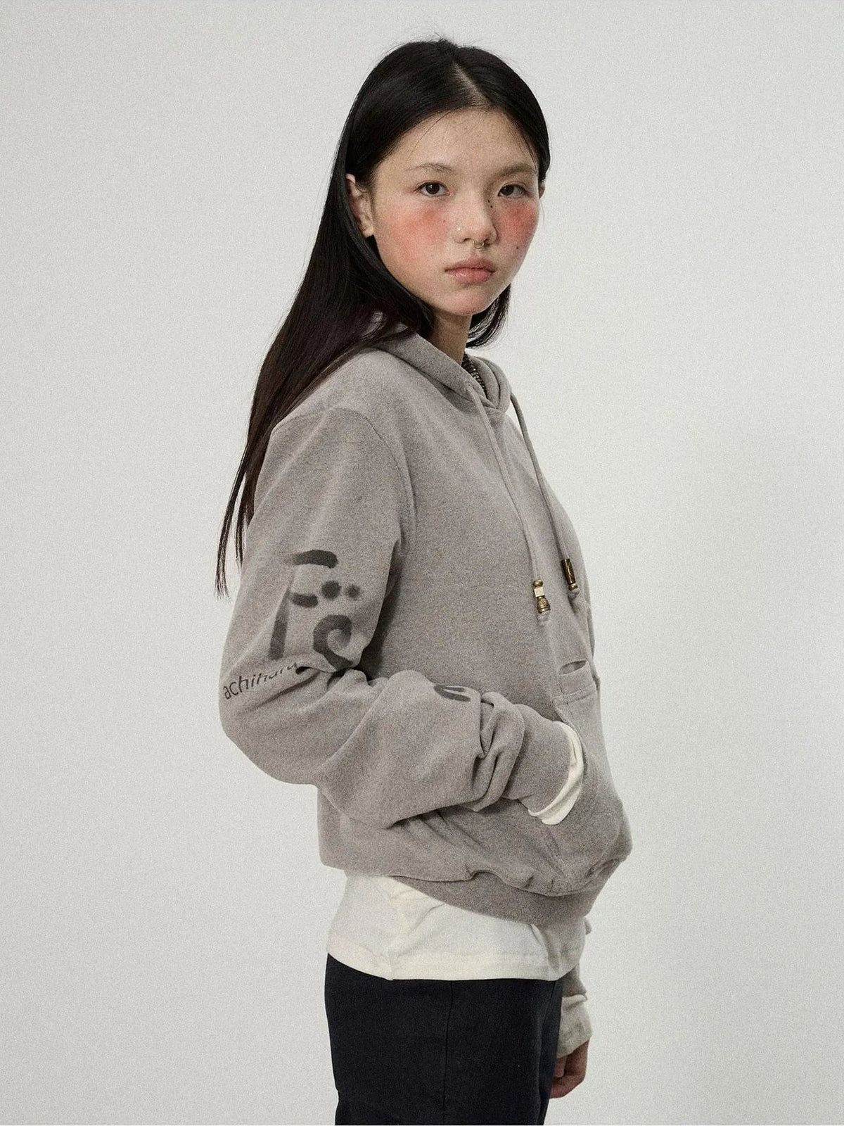 Cozy Fleece Hoodie For Thoughtful Comfort