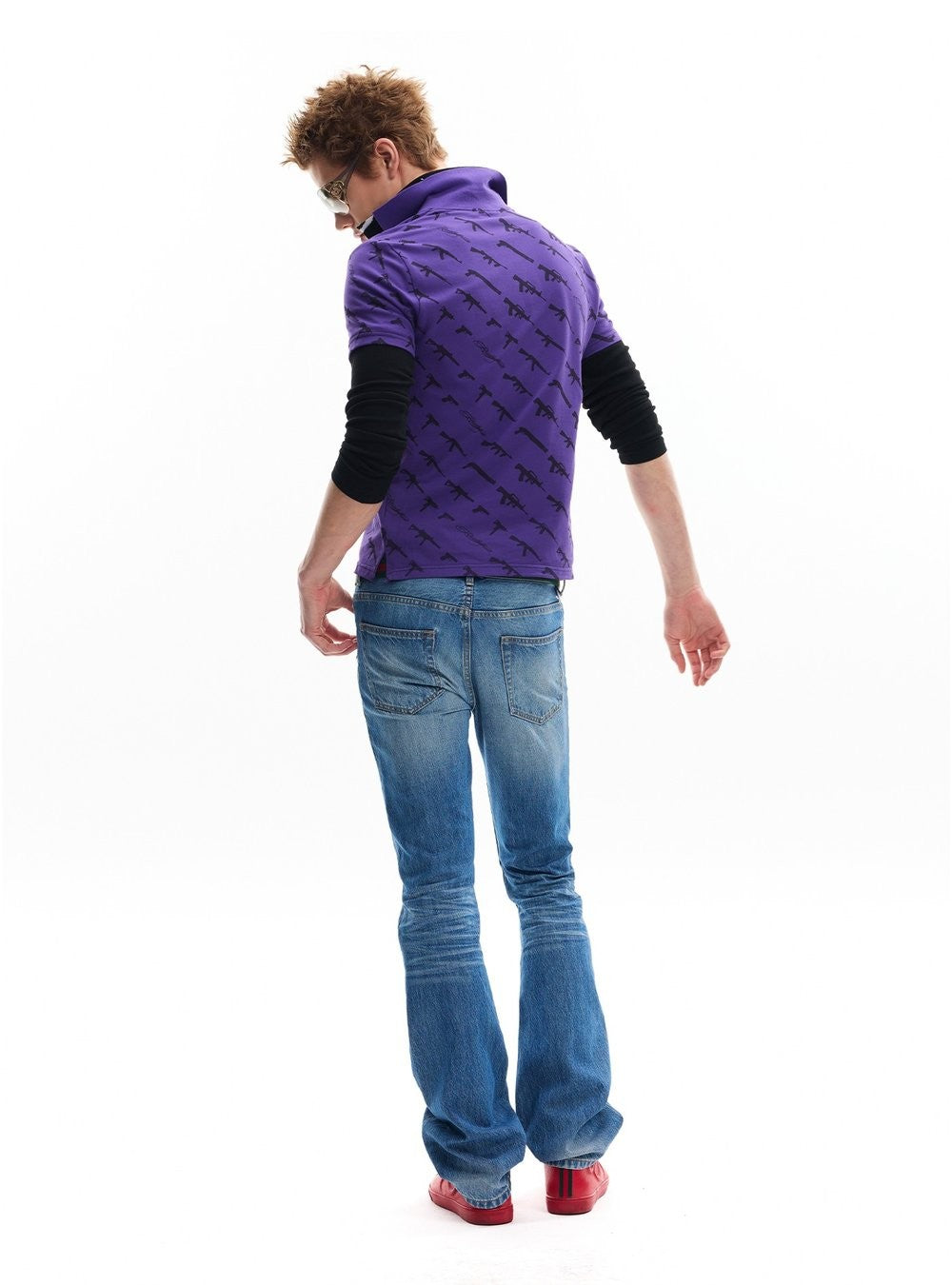 Solar Eagle Tailored Denim Pants