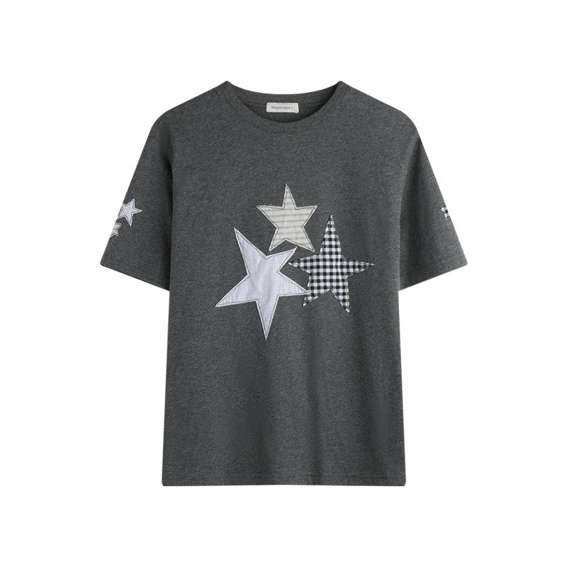 Star Patch Crush Tee (2color)
