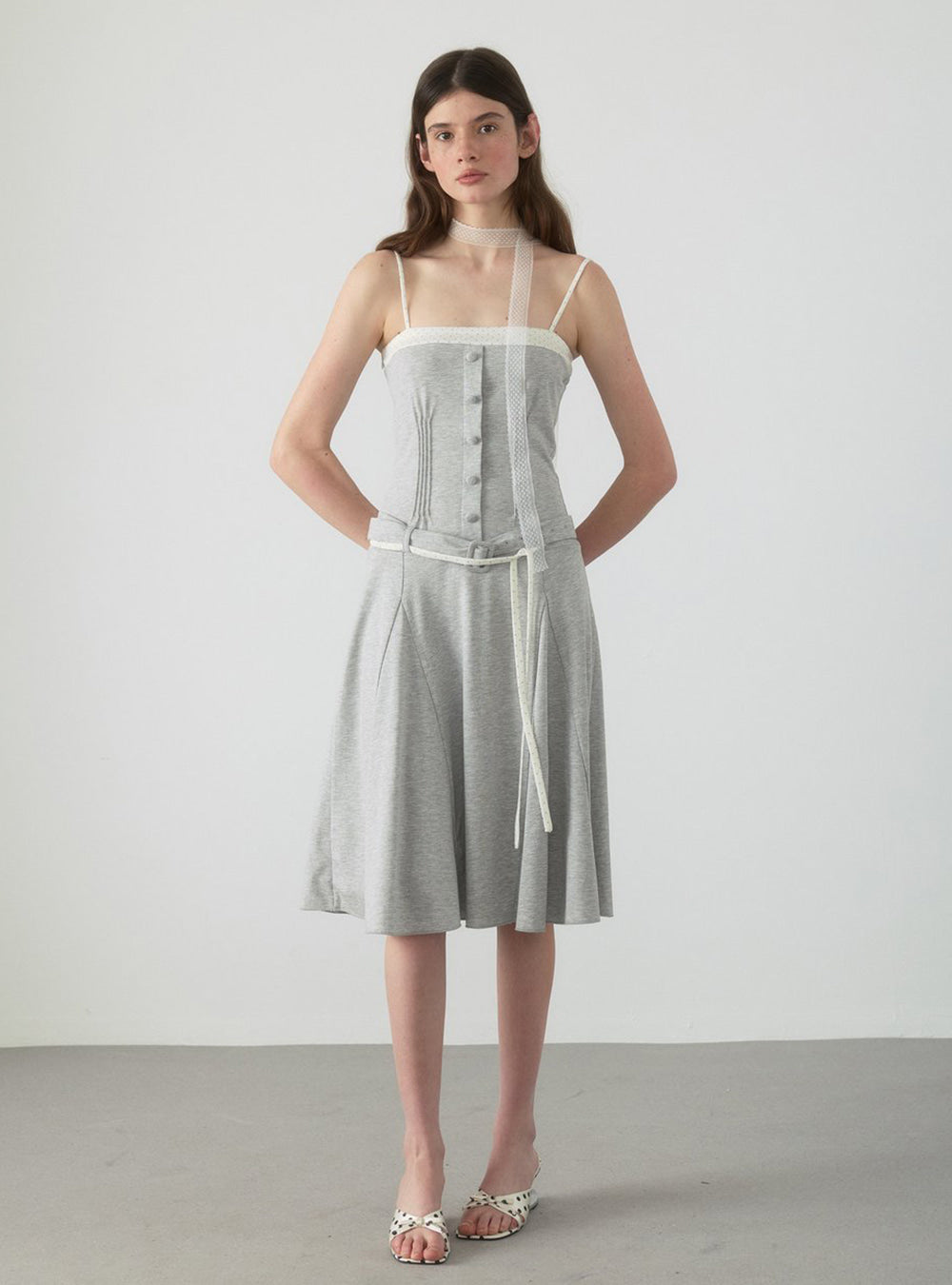 Berry Curve Patchwork Dress