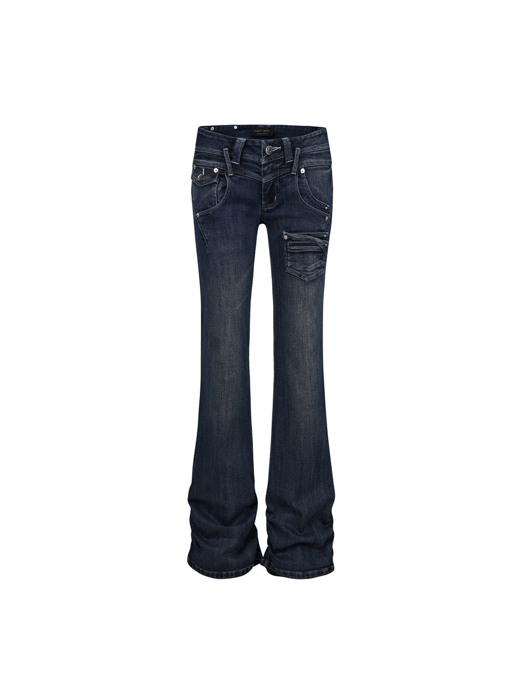 Fade Chain Denim Pants