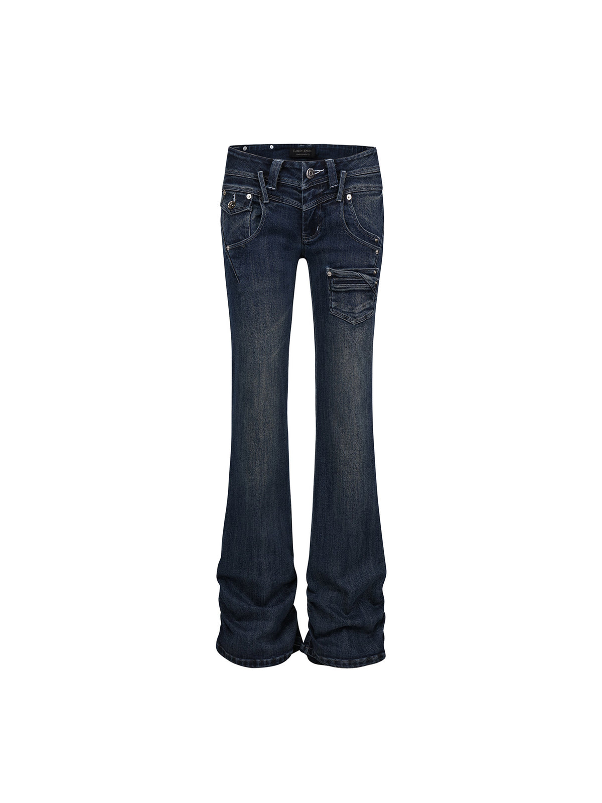 Fade Chain Denim Pants