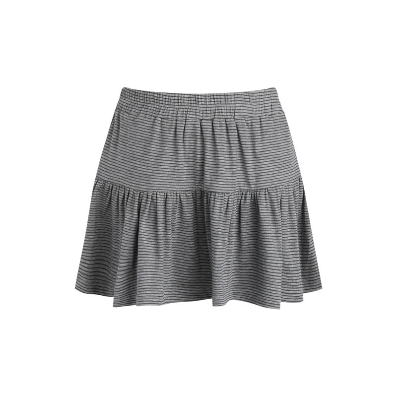 Layered Mood Skirt & Leggings (2color)