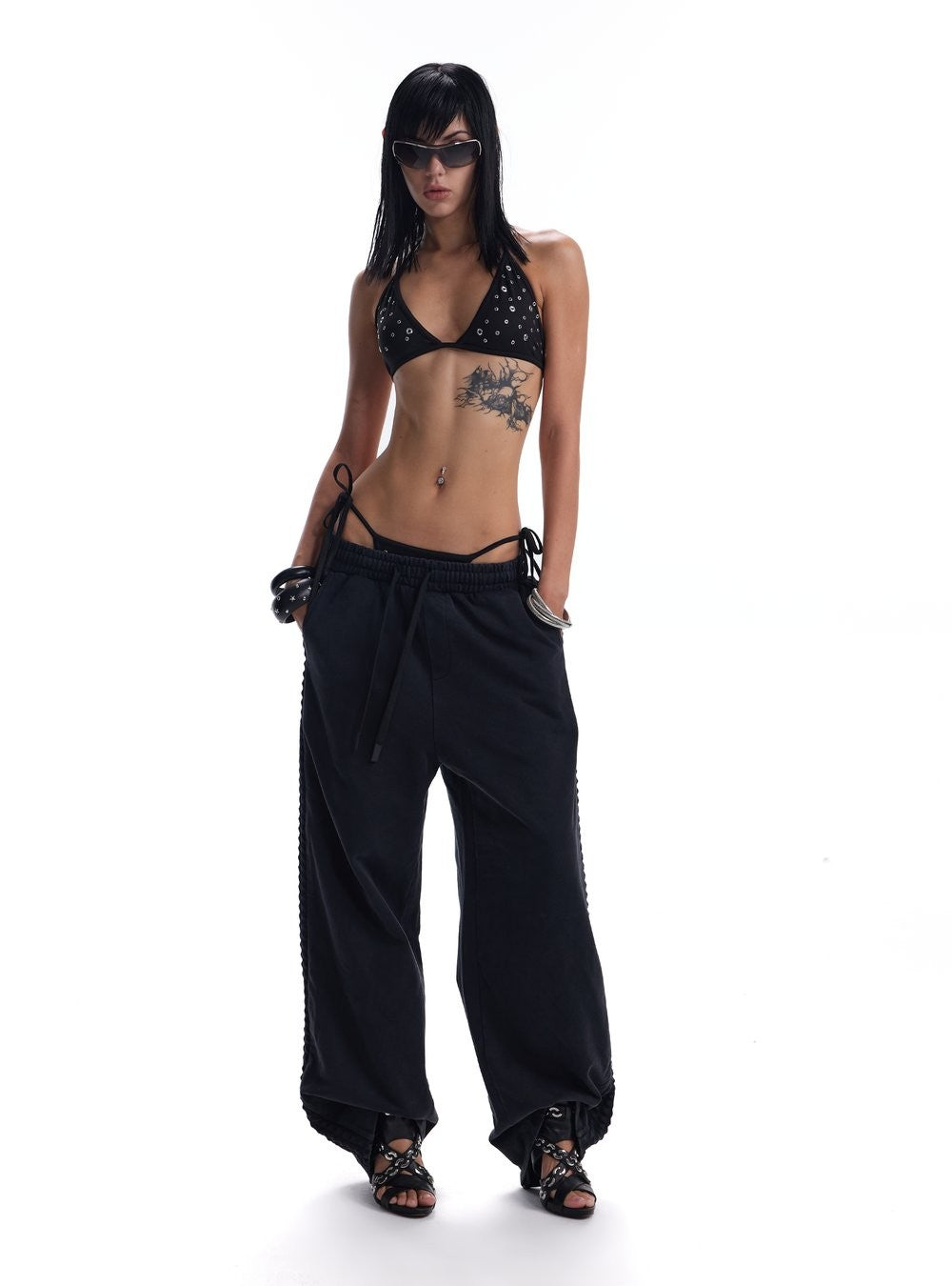 Relief Rivet Baggy Pants