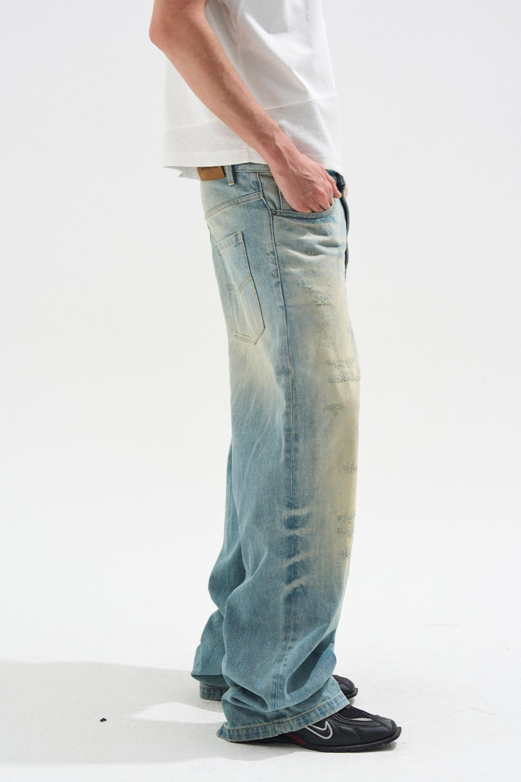 Cat Whiskers Wide-Leg Pants