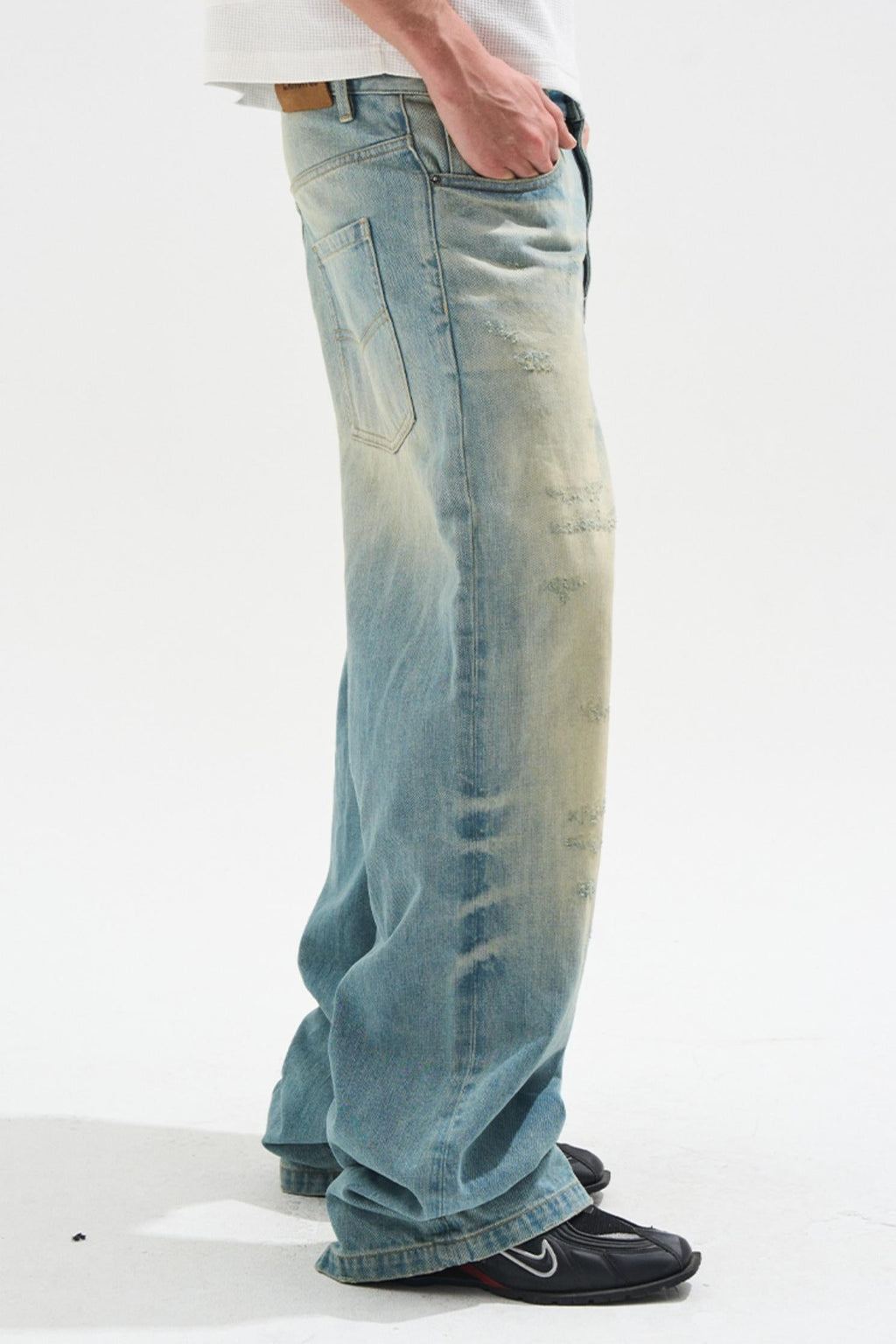 Cat Whiskers Wide-Leg Pants