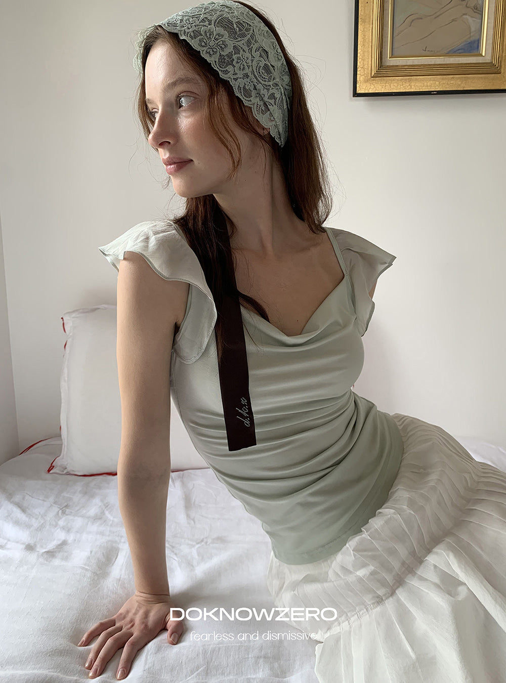 Veil Frill Top (3color)