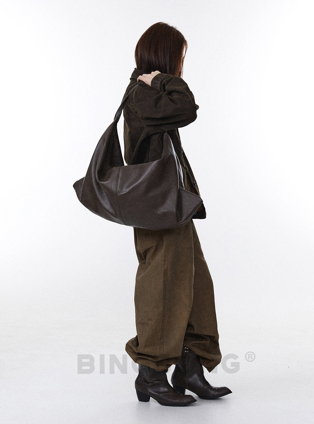 Simple Daily Large Capacity Tote Bag (2color)