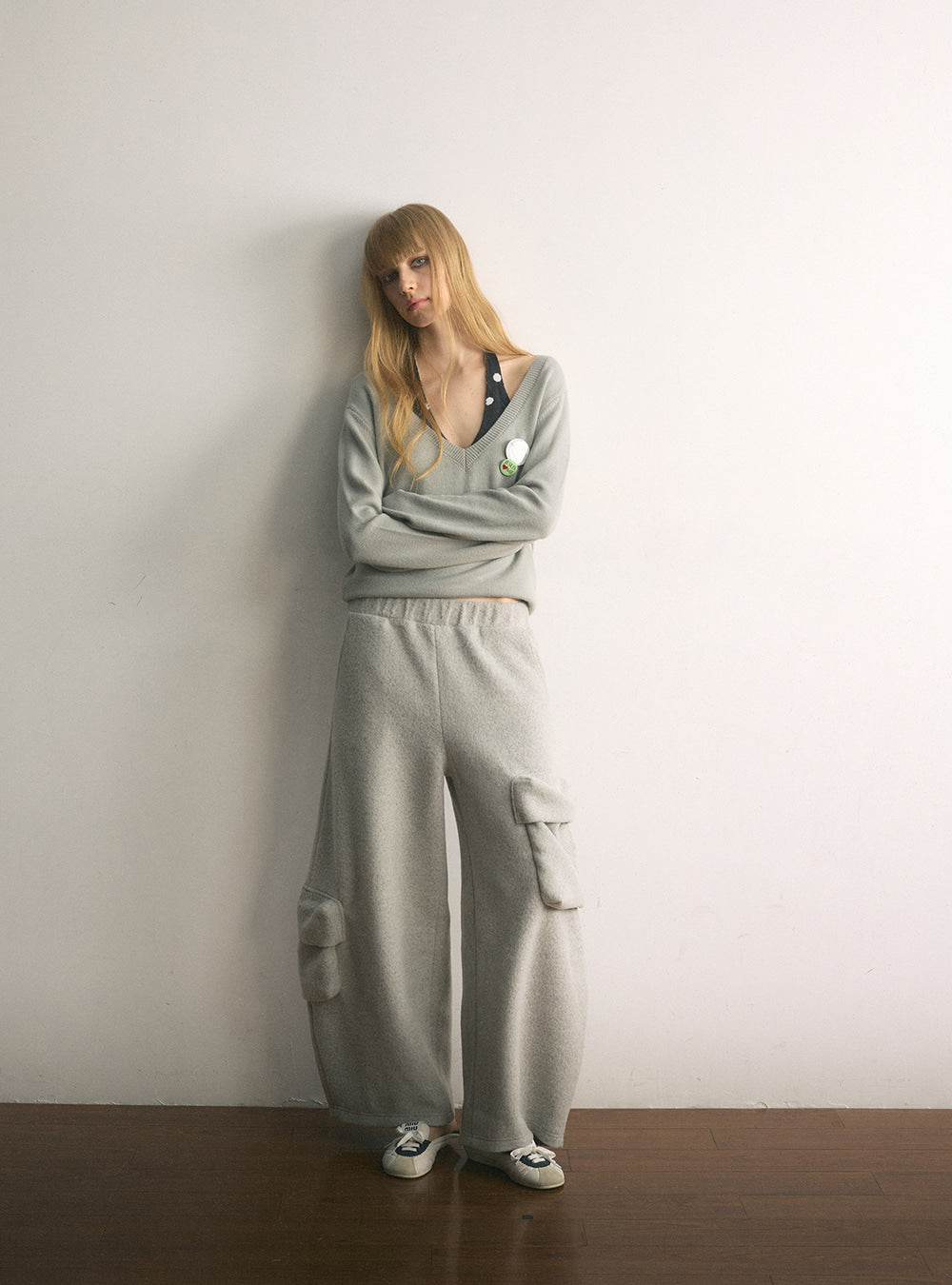 Eve Stroll Cargo Knit Pants
