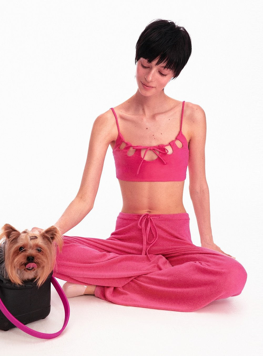 Cutout String Fit Top (3color)