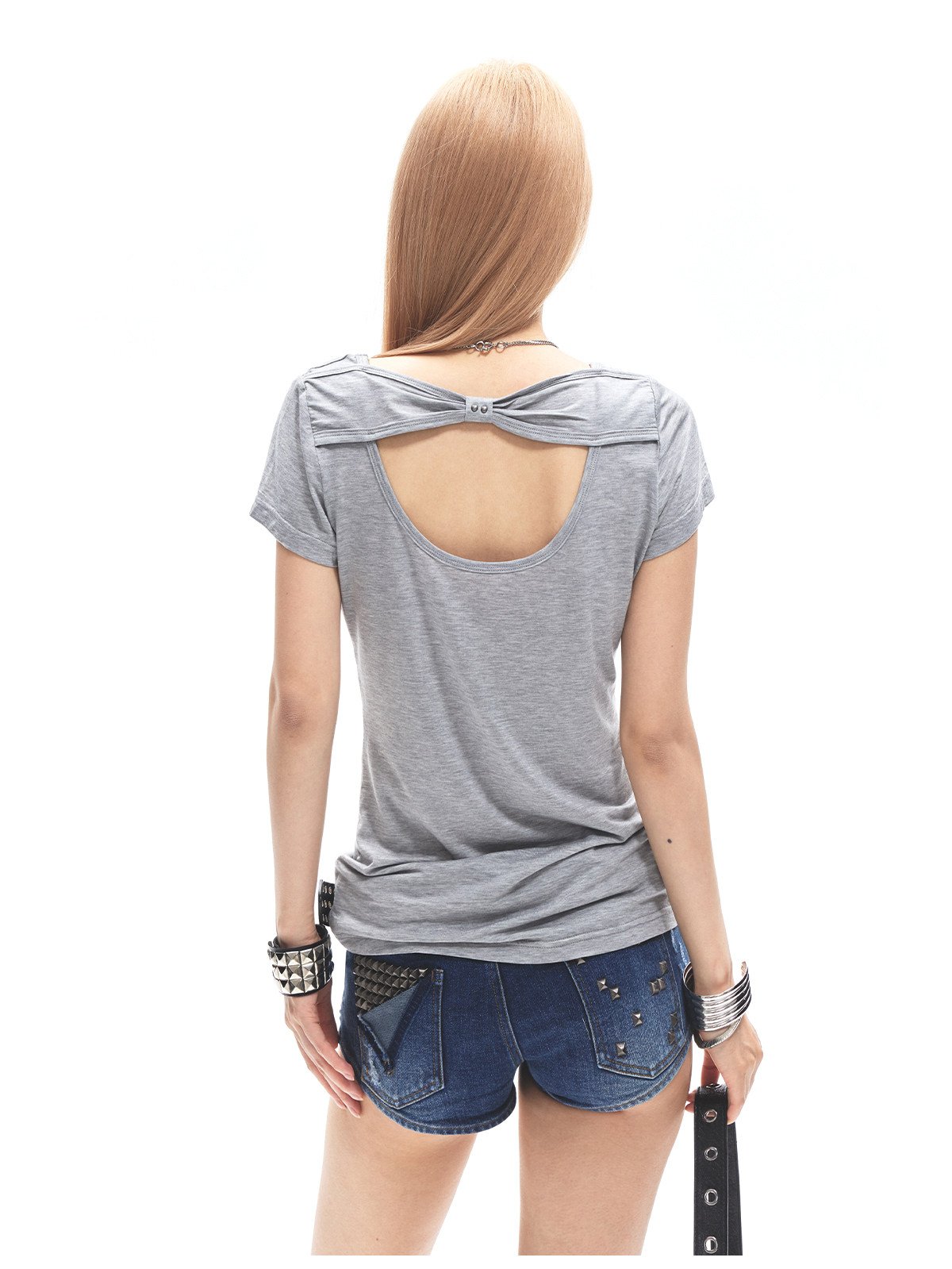 Slant Letter Print Top