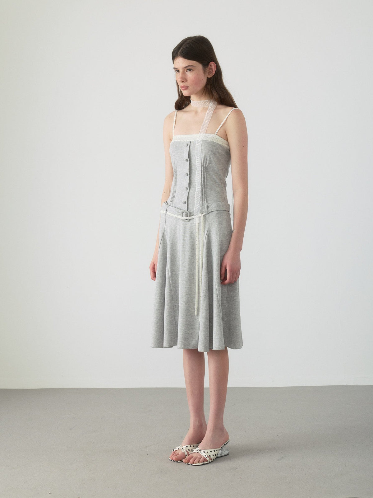 Berry Curve Patchwork Dress