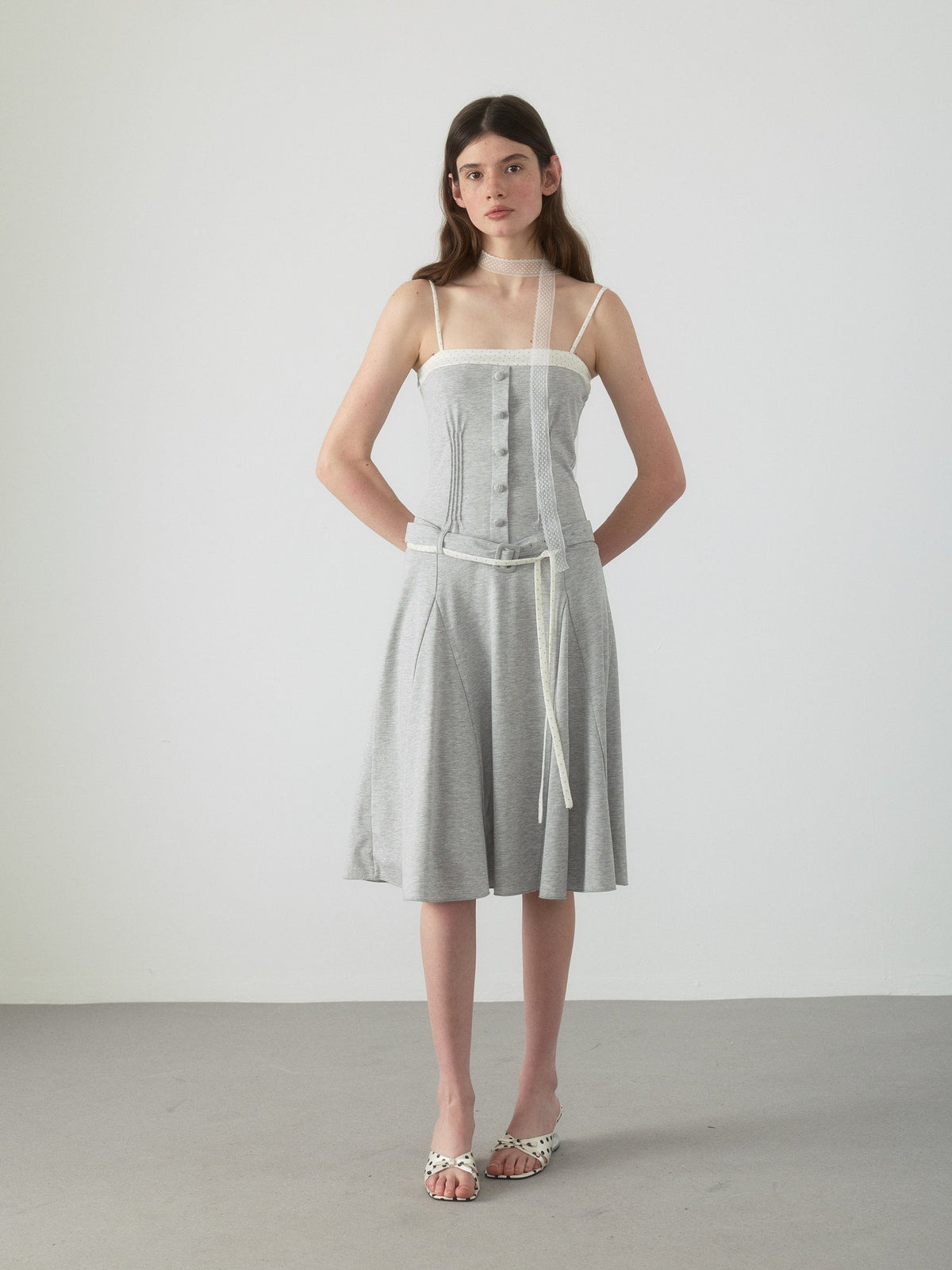 Berry Curve Patchwork Dress