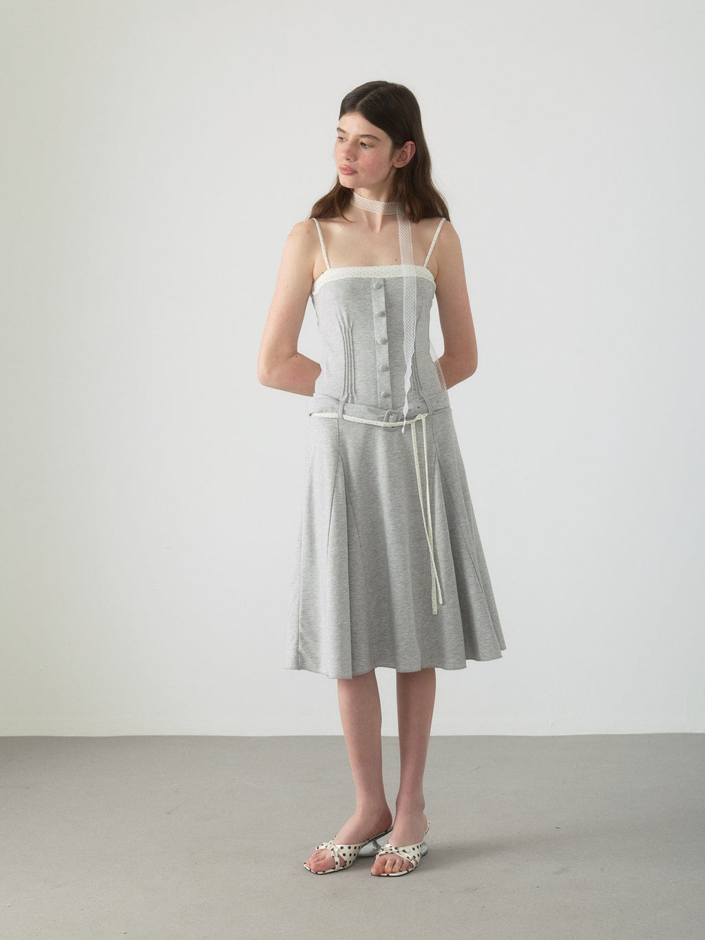 Berry Curve Patchwork Dress