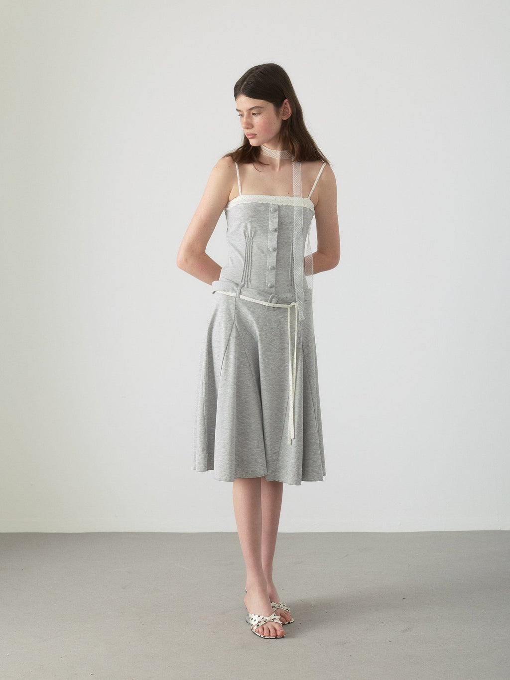 Berry Curve Patchwork Dress