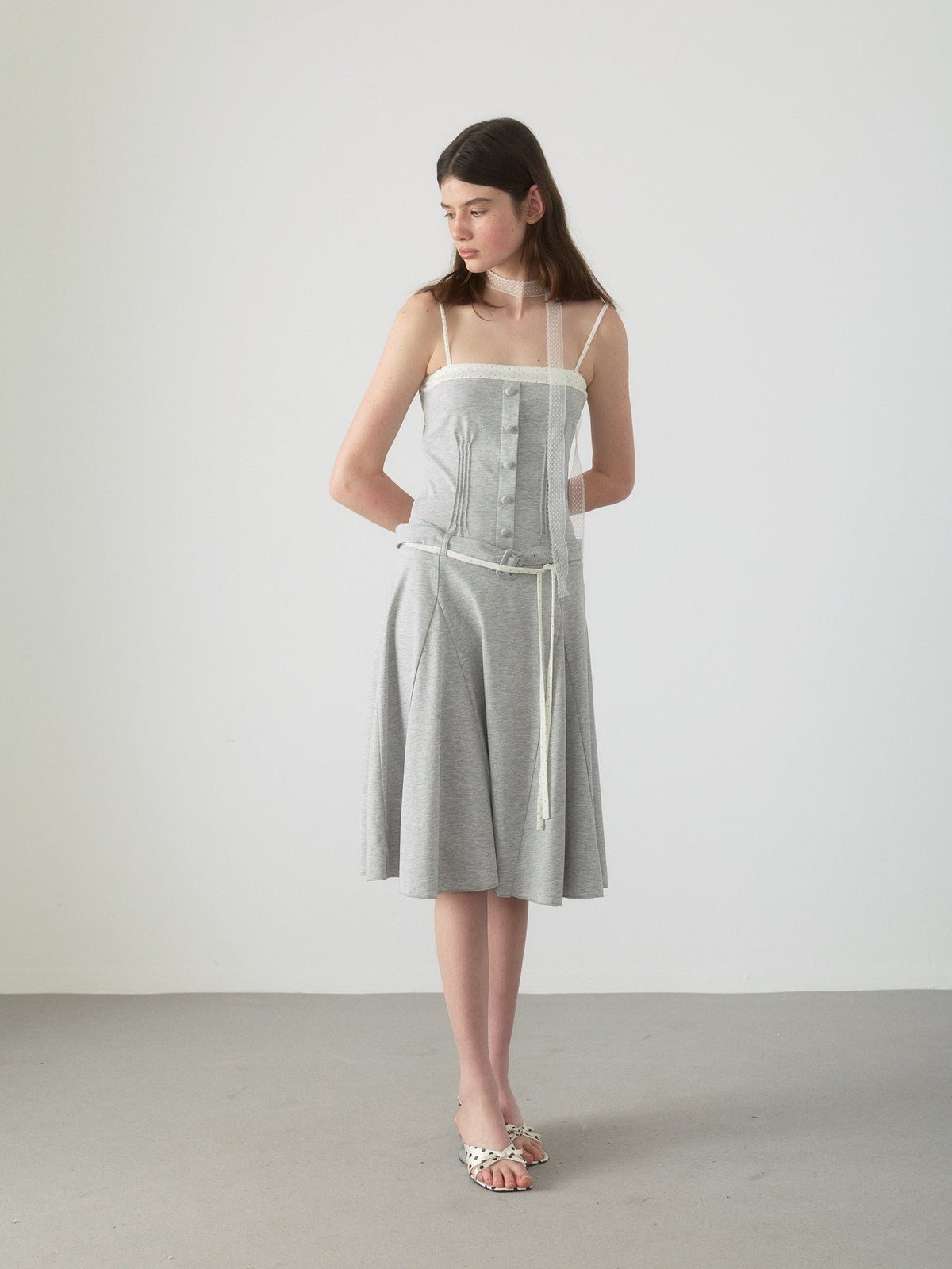 Berry Curve Patchwork Dress
