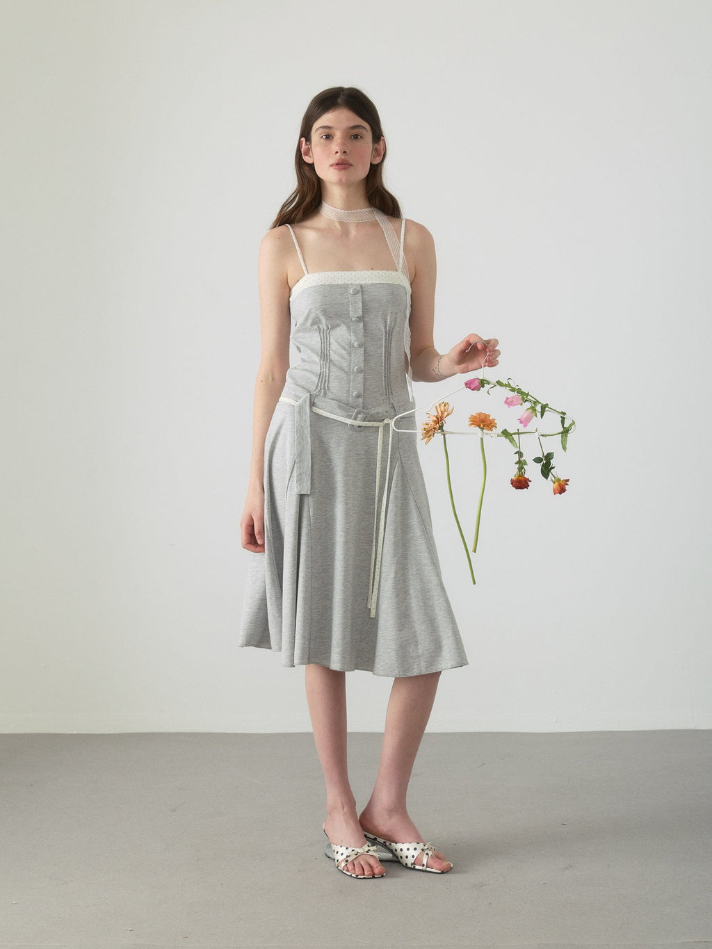 Berry Curve Patchwork Dress