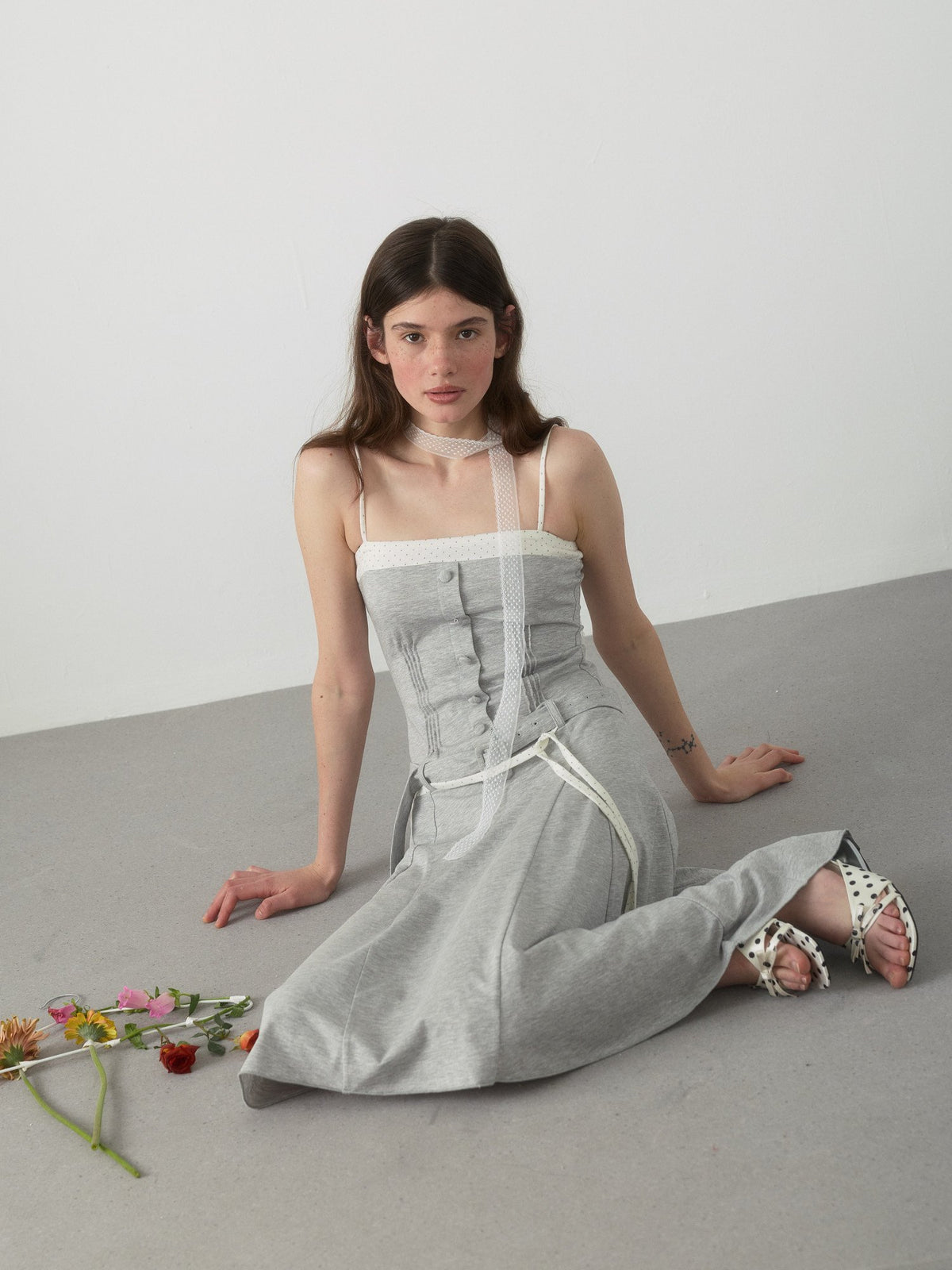 Berry Curve Patchwork Dress