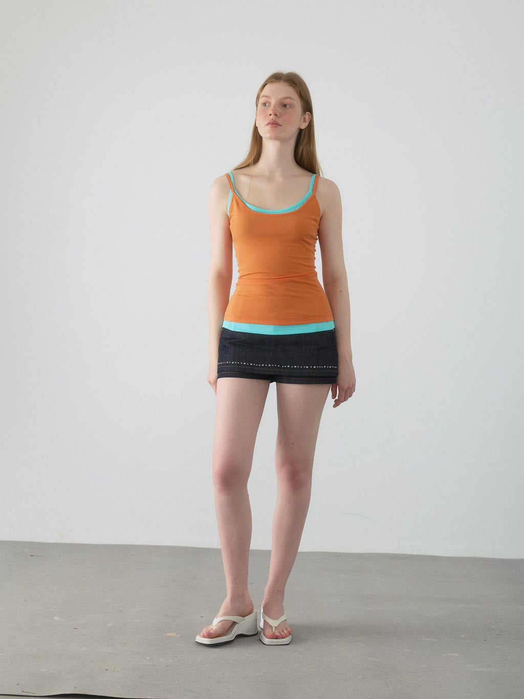 Radiant Strap Tank Top (2color)