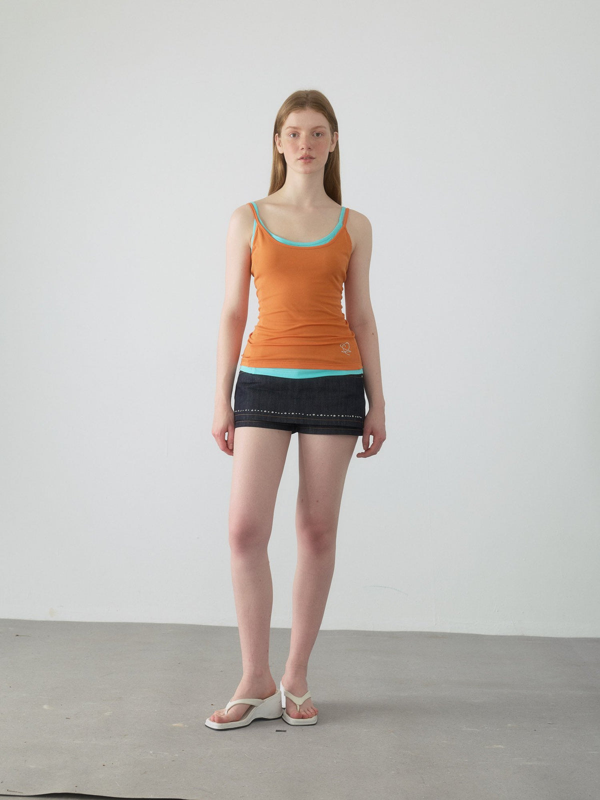 Radiant Strap Tank Top (2color)