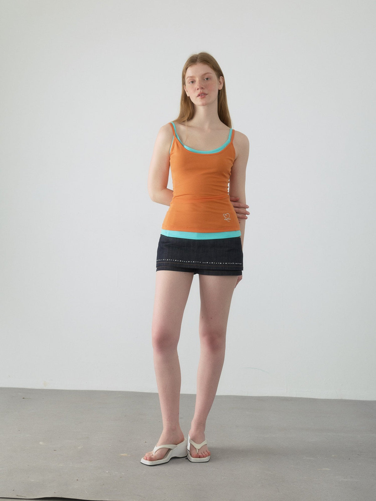 Radiant Strap Tank Top (2color)