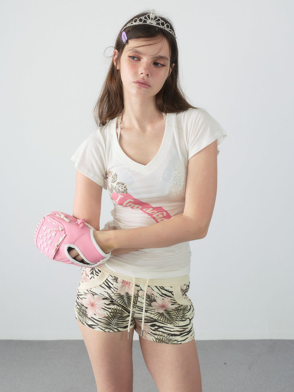 Zebra Bloom Shorts