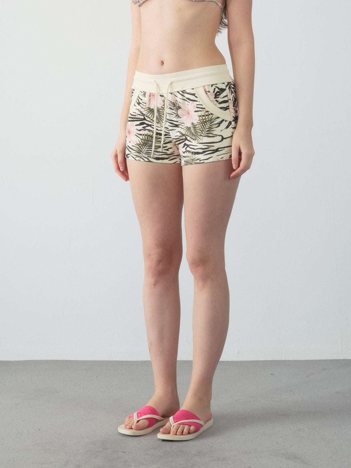 Zebra Bloom Shorts