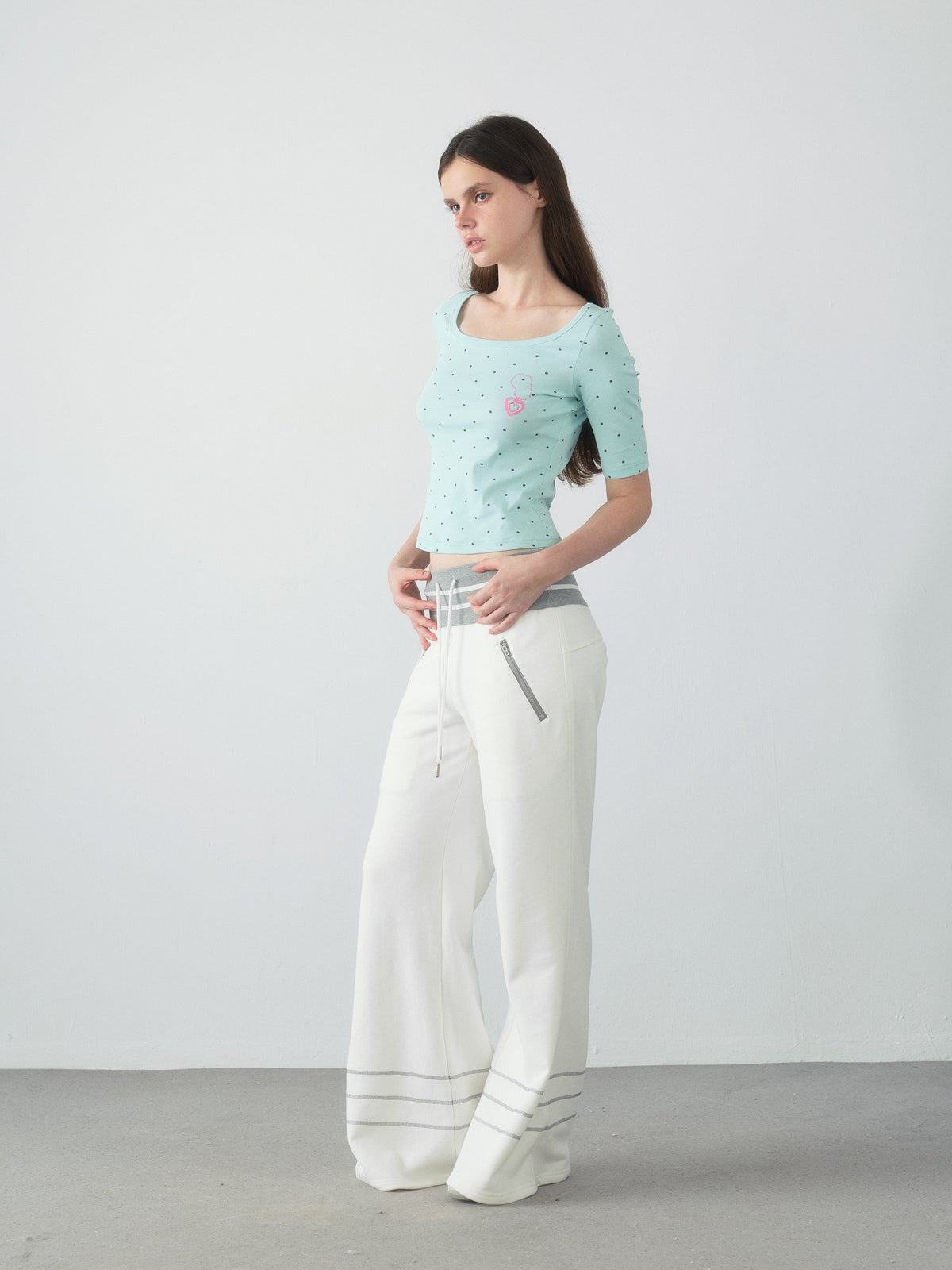 Dopamine Dot Heart Top