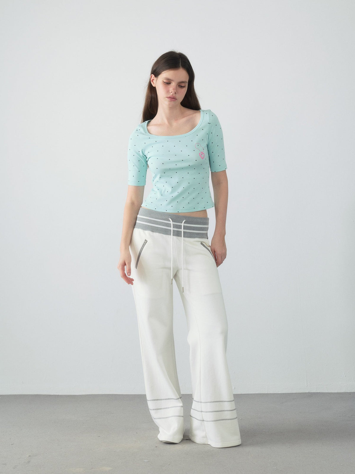 Dopamine Dot Heart Top