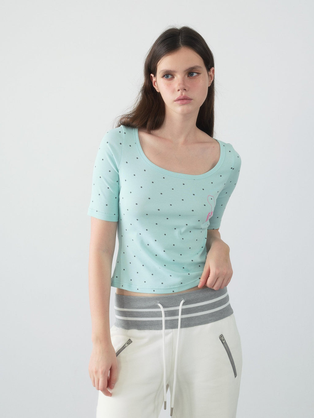 Dopamine Dot Heart Top
