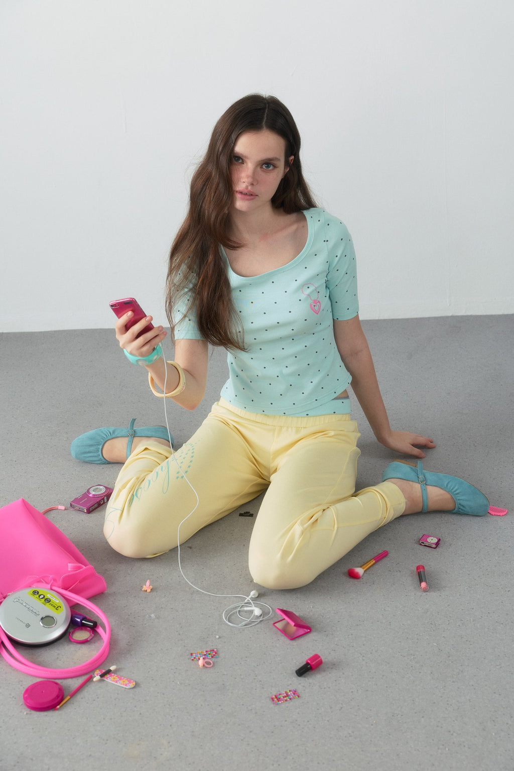 Dopamine Dot Heart Top