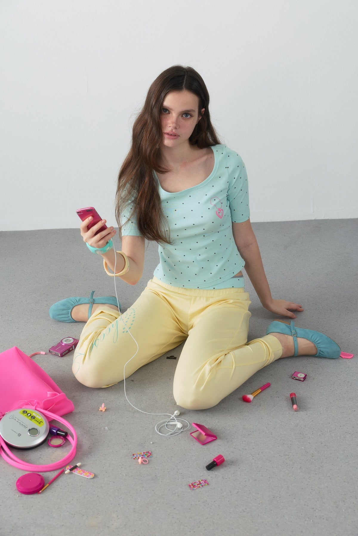 Dopamine Dot Heart Top