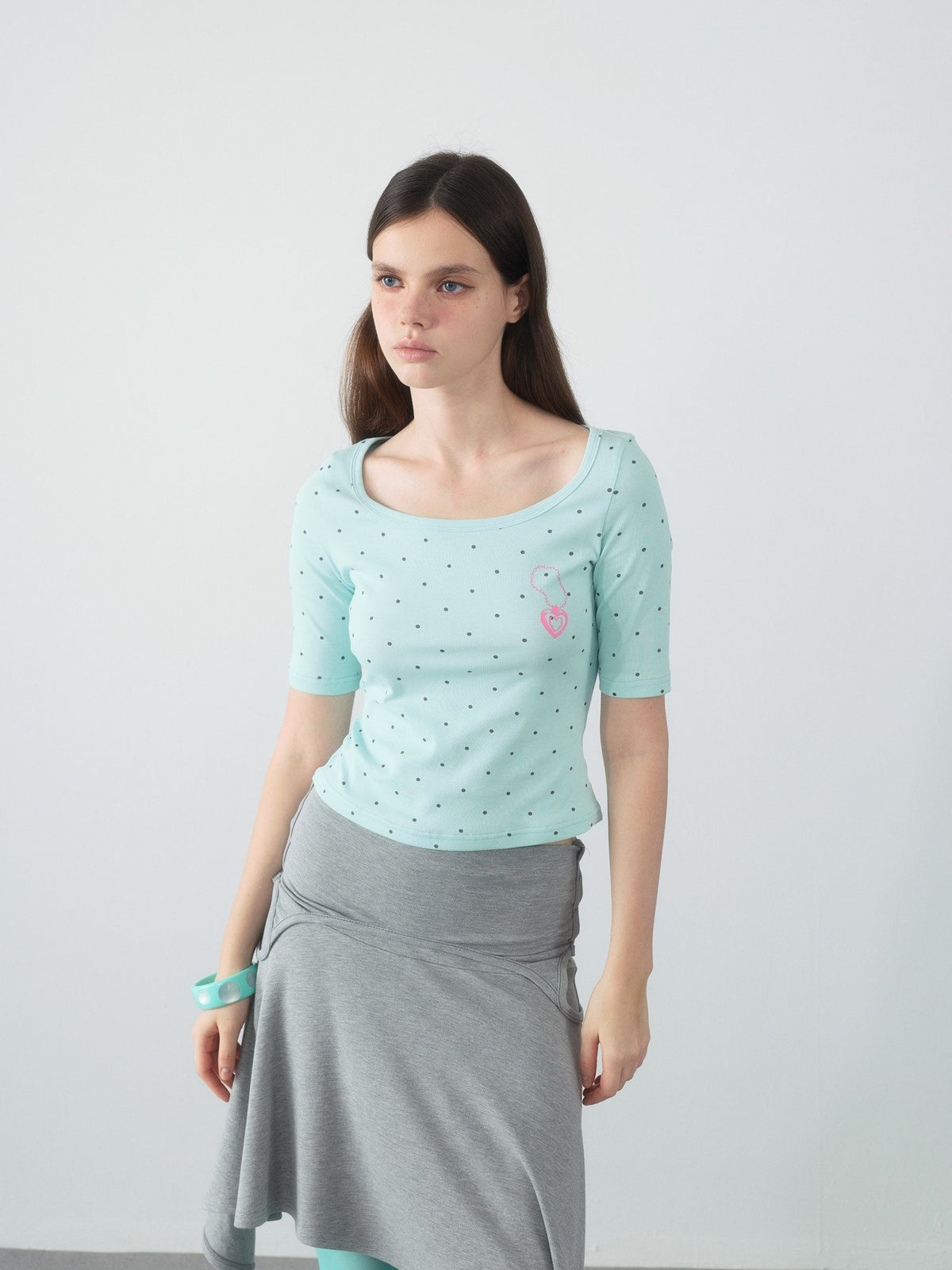Dopamine Dot Heart Top