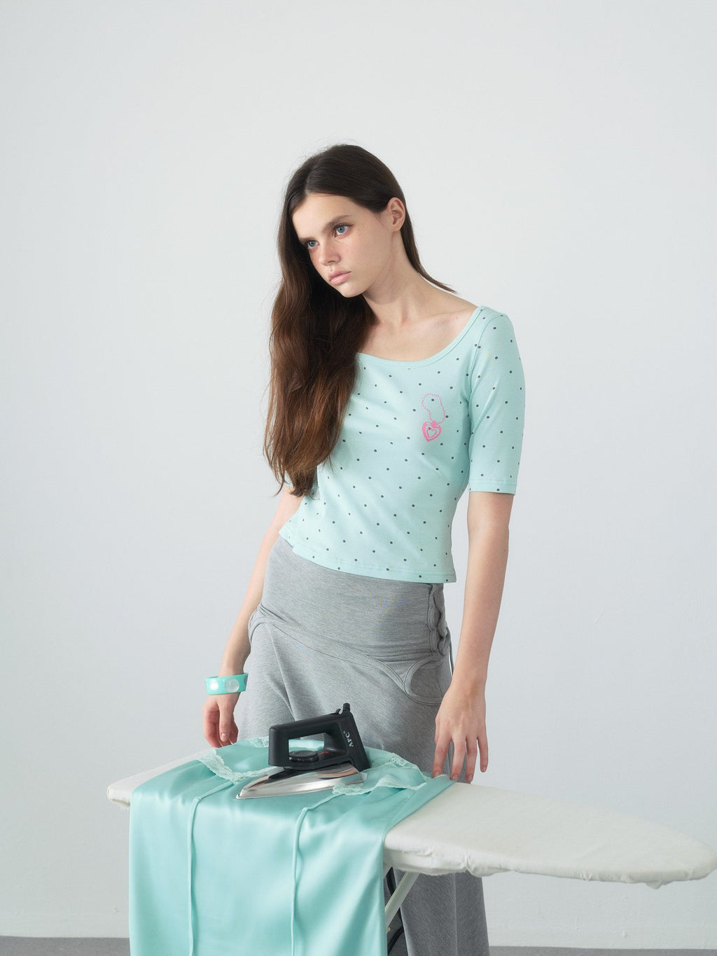 Dopamine Dot Heart Top