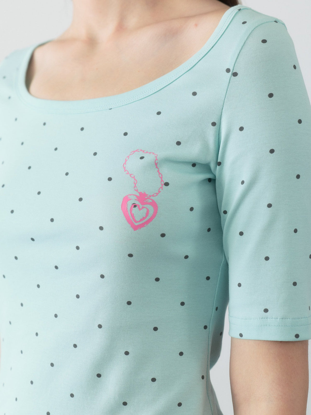 Dopamine Dot Heart Top