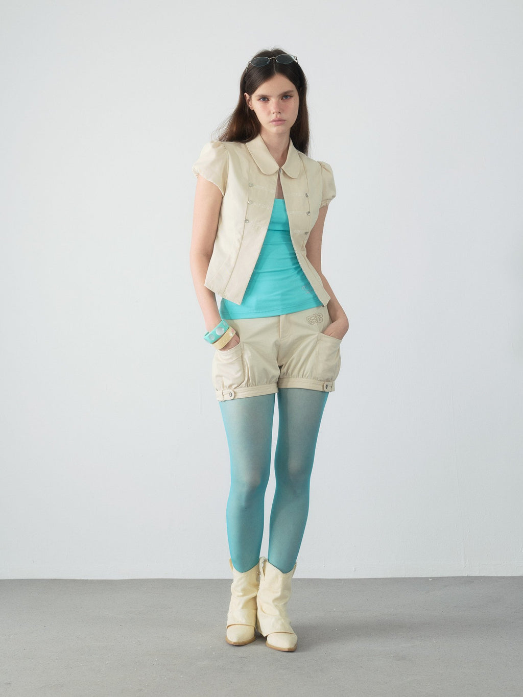 Spiral Stitch Puff Shirt