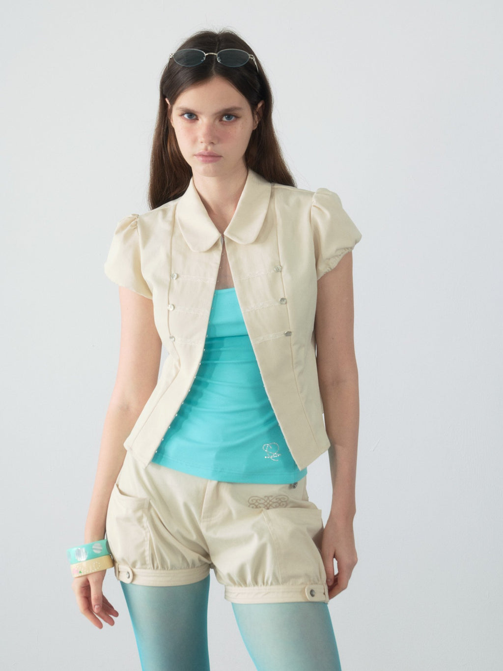 Spiral Stitch Puff Shirt