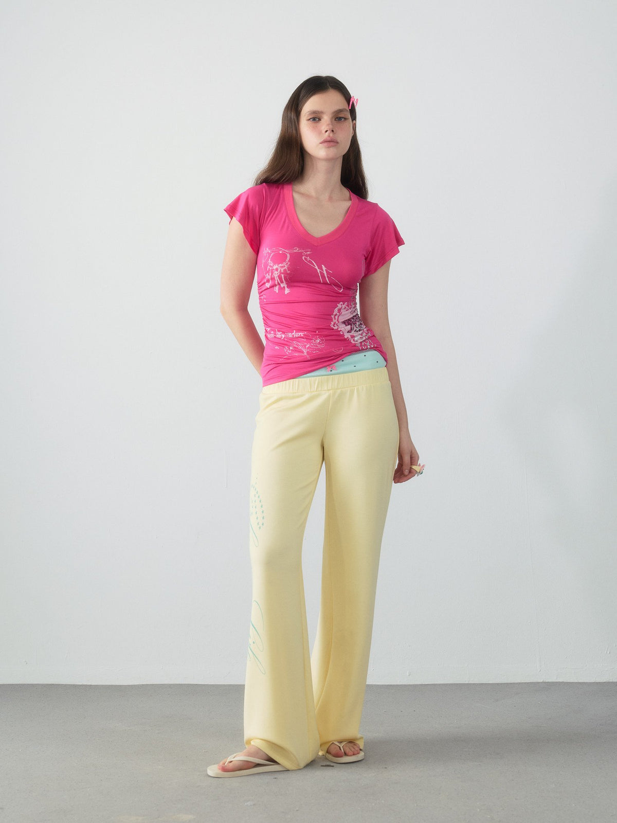 Lemon Soda Lounge Pants