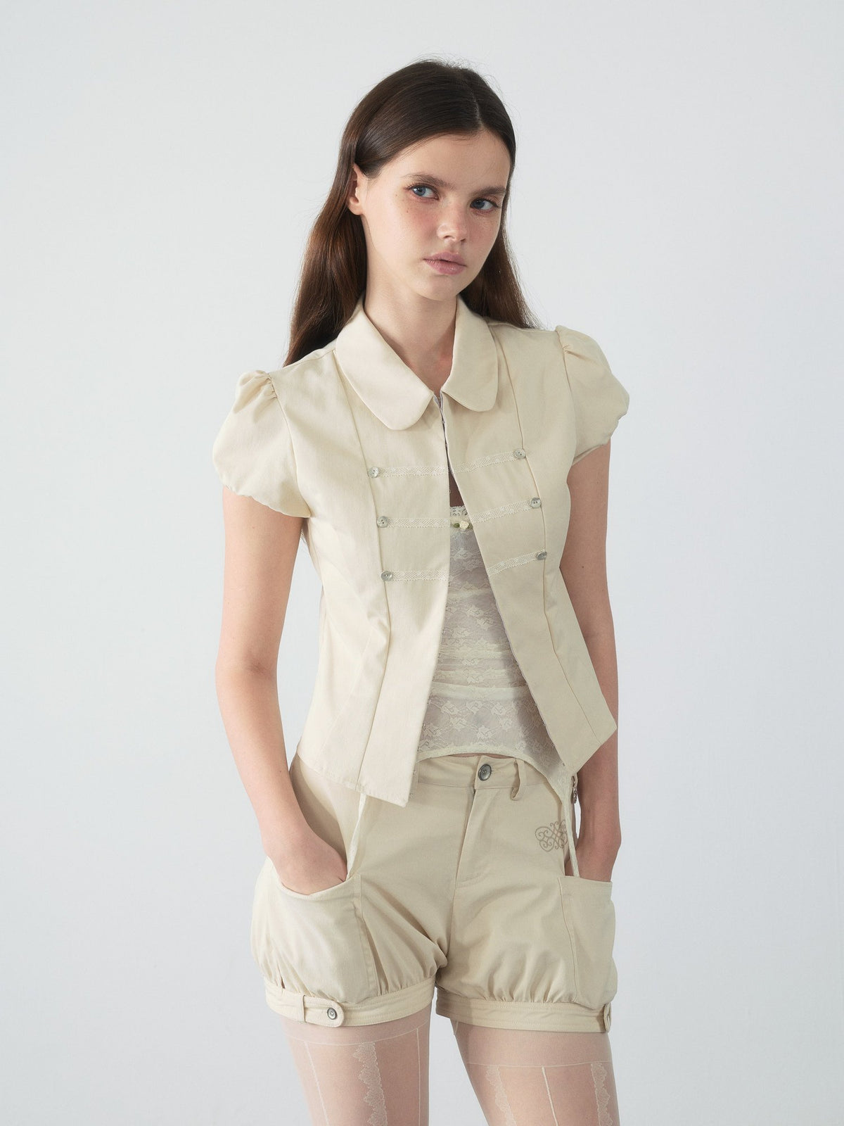 Pumpkin Curve Cargo Shorts