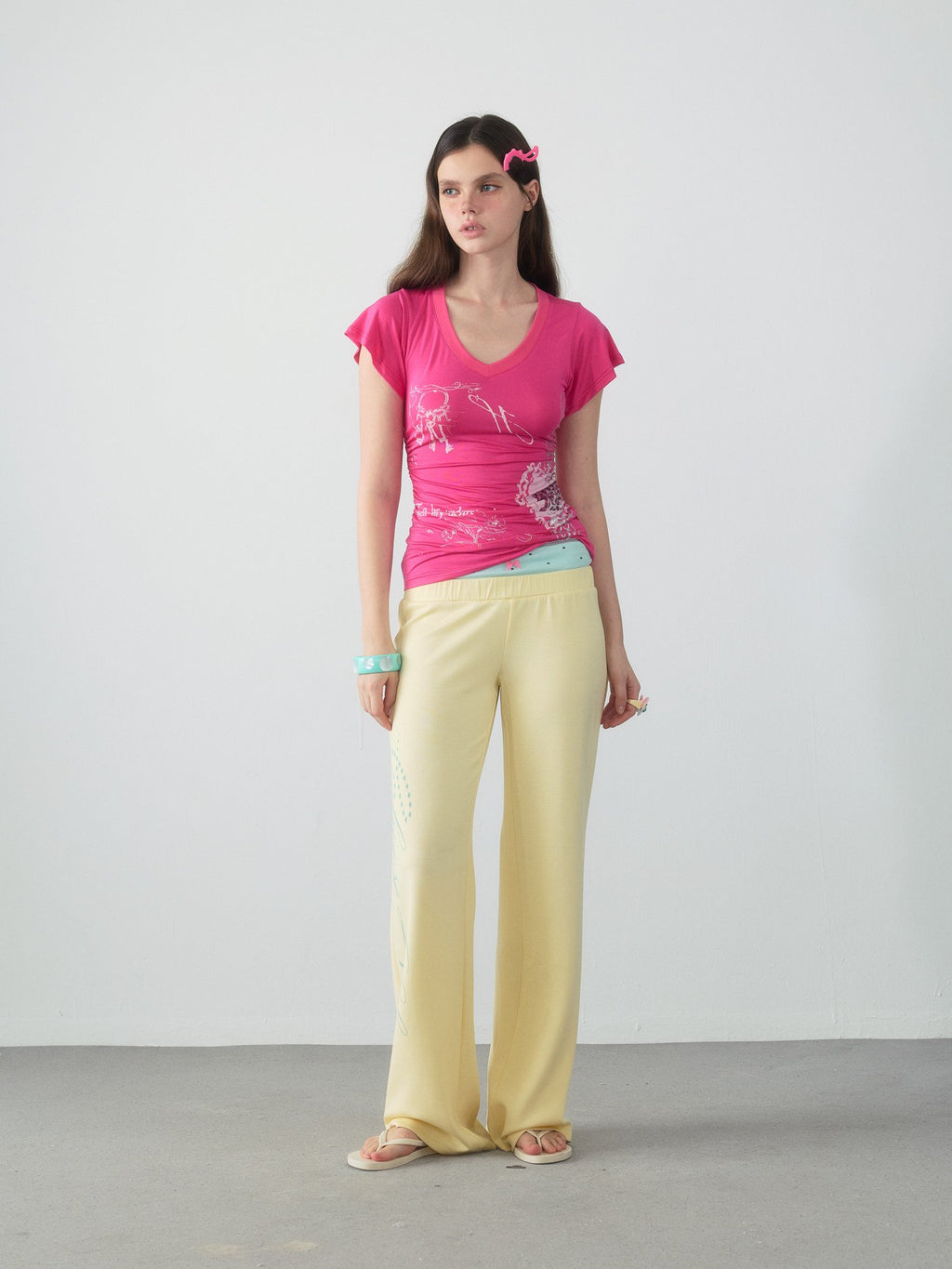 Pink Voltage Top