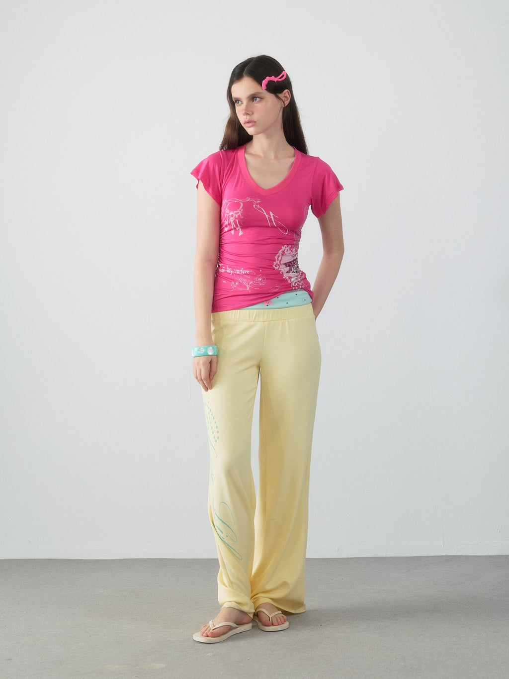 Pink Voltage Top