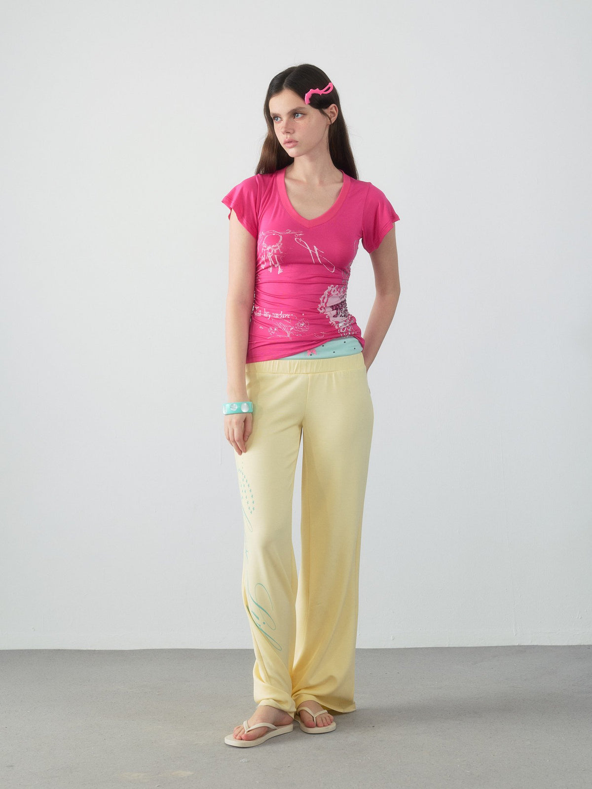 Pink Voltage Top