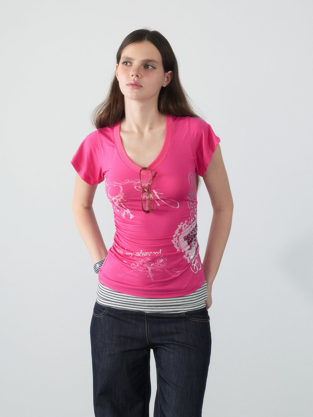 Pink Voltage Top