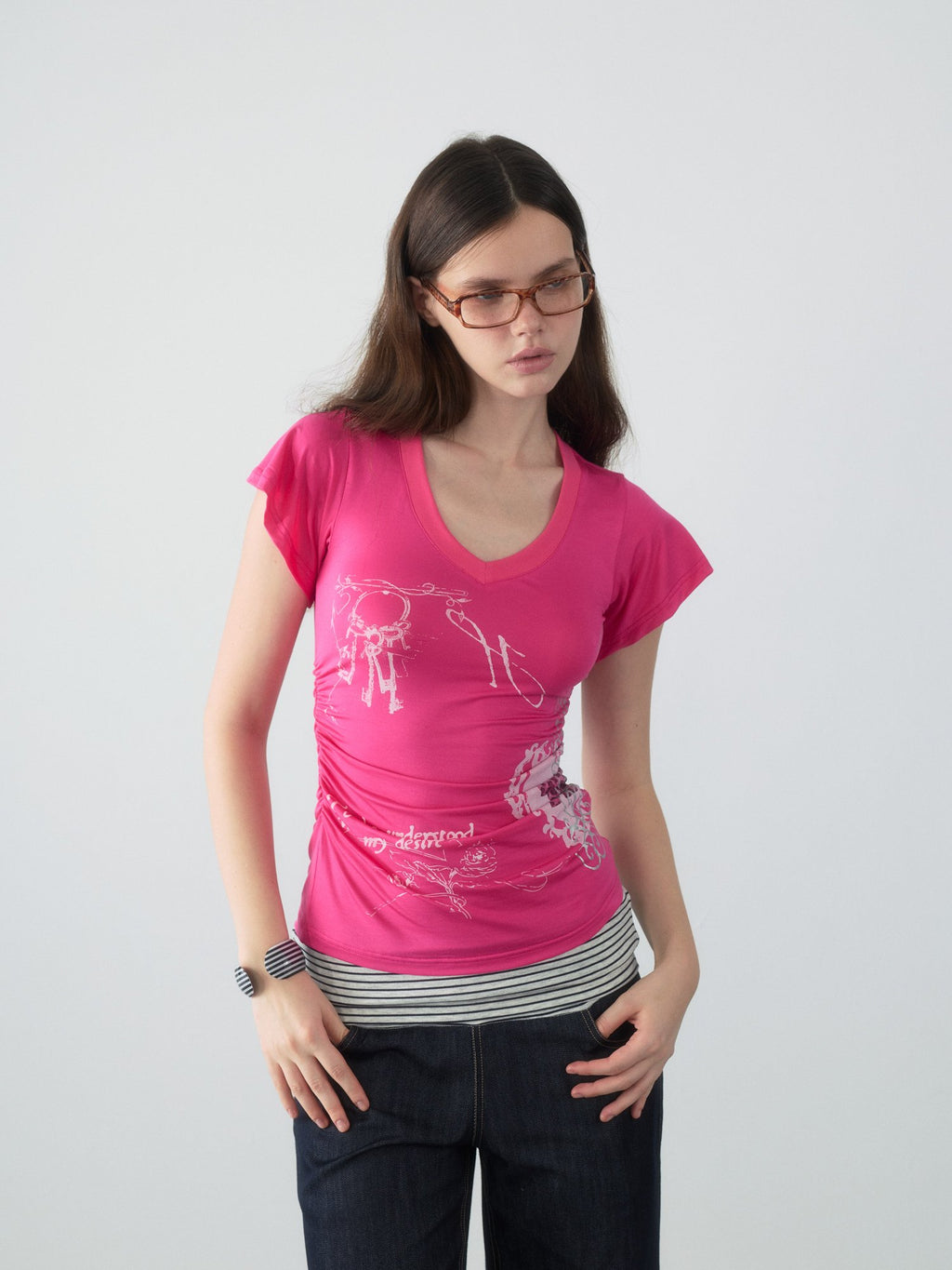 Pink Voltage Top