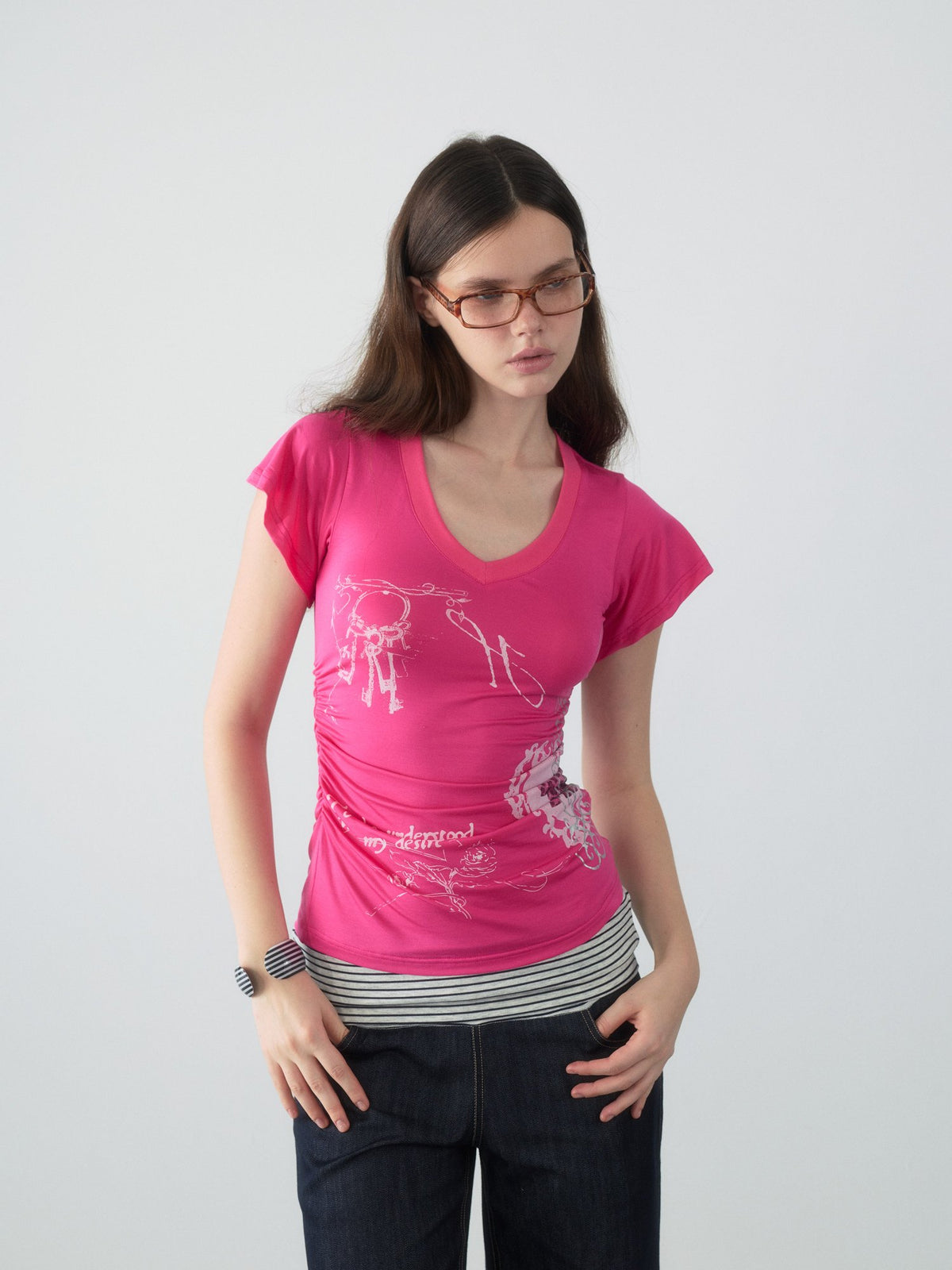 Pink Voltage Top
