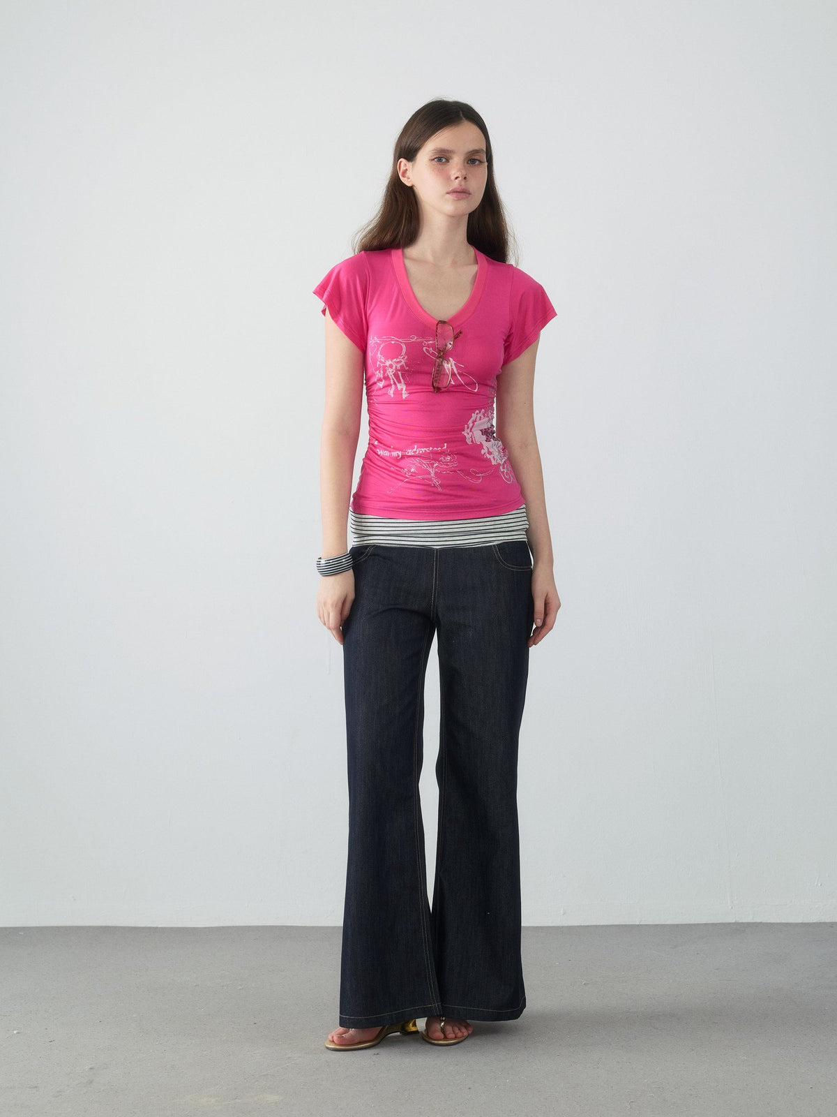 Pink Voltage Top