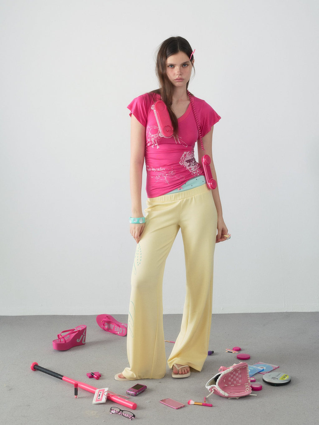 Pink Voltage Top