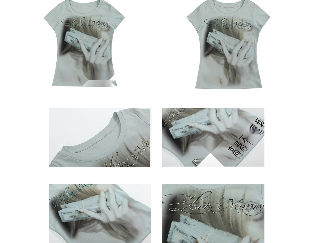 Urban Print Streamlined Top