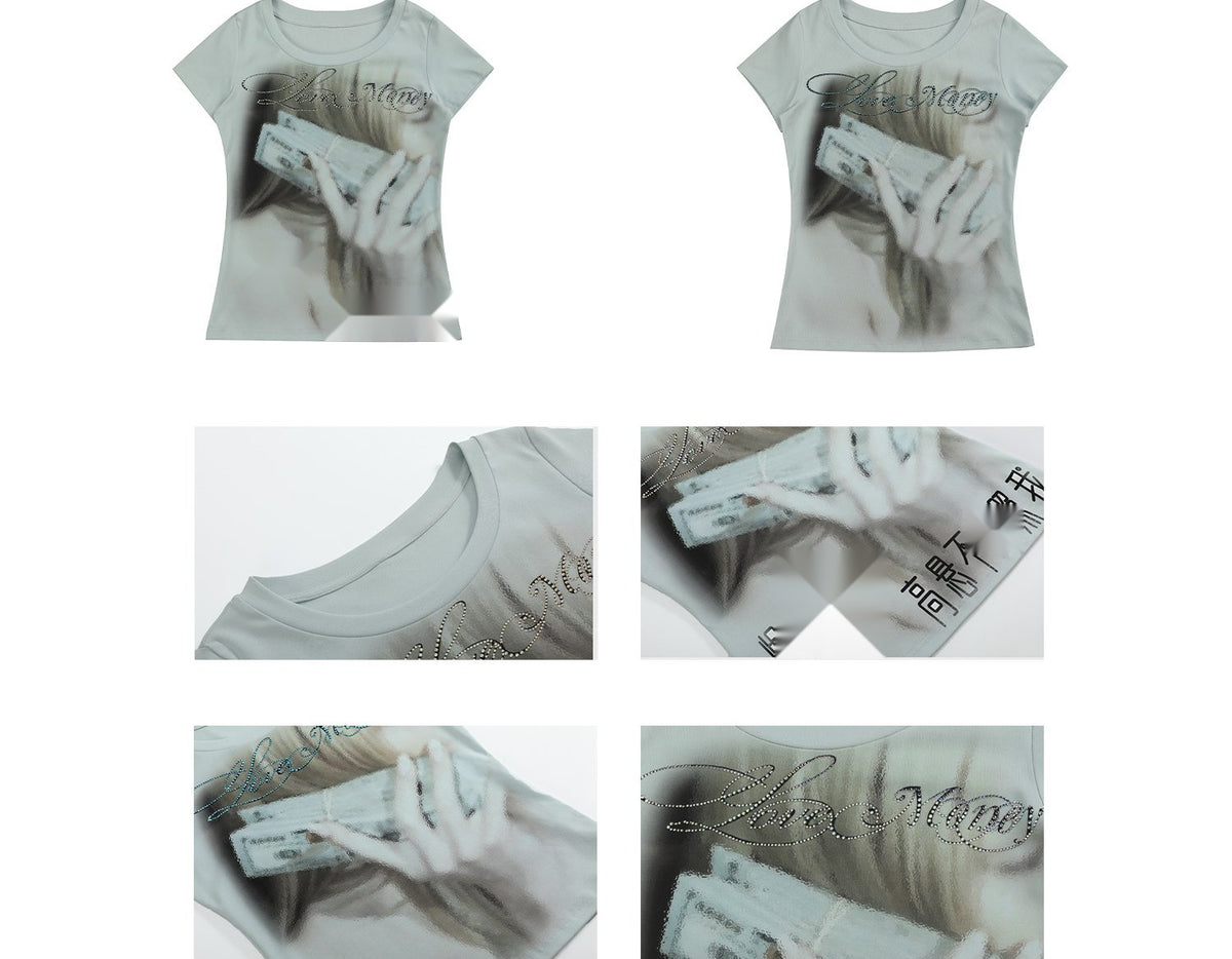 Urban Print Streamlined Top